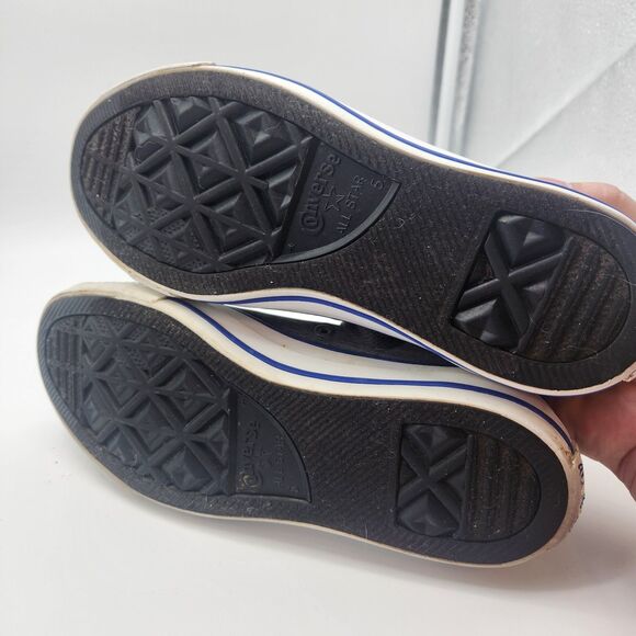 Converse Unisex All Star Canvas Denim Gray Sneakers 130180F Womens 7 Mens 5 - Picture 5 of 8